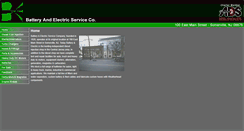 Desktop Screenshot of batteryandelectric.com
